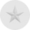 Ekena Millwork Standard Grayson Star Rosette With Square Edge, 4"W x 4"H x 1/2"P ROSP040X040X050GRY06 - alternate 3